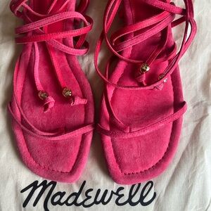 Madewell Maycie Lace Up Sandals